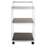 Alvaro Chrome Drinks Trolley