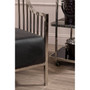 Alvaro Chrome Drinks Trolley