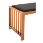 Novara Rose Gold Bench