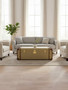 Columbus Canvas Trunk Design Coffee Table
