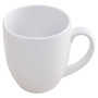 Tapered White Mug
