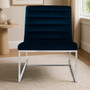 Vogue Midnight Velvet Lounge Chair