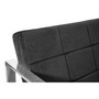 Vogue Black Velvet Cocktail Chair