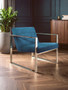 Vogue Teal Velvet Lounge Chair