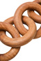 Cato Natural Wooden 5 Link Chain Decor