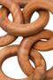 Cato Natural Wooden 5 Link Chain Decor