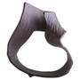 Prato Large Brown Abstract Swirl Sculpture