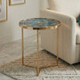 Vita Blue Agate Table