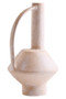 Densita Large Textured Beige Whitewash Vase