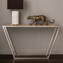 Vita White Agate Console Table