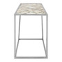 Vita White Agate Console Table