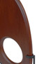 Westo Natural Wood Vertical Sculpture With Travertine Base Westo Natural Wood Vertical Sculpture With Travertine Base