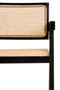 Cebu Natural Cane and Black Beech Wood Dining Chair