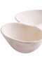 Dunas Textured White Abstract Bowl