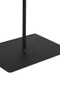 Tibor Travertine Disc Sculpture With Black Metal Base Tibor Travertine Disc Sculpture With Black Metal Base