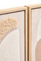 Astratto Set Of 2 Natural Textured Wall Art