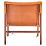 Inca Brown Leather Sling Chair Seconds