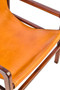 Inca Brown Leather Sling Chair Seconds