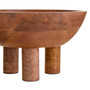 Kara Mango Wood Serving or Fruit Bowl with Scalloped Edge Kara Mango Wood Serving or Fruit Bowl with Scalloped Edge
