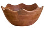 Kara Mango Wood Serving or Fruit Bowl with Footed Base Kara Mango Wood Serving or Fruit Bowl with Footed Base