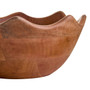 Kara Mango Wood Serving or Fruit Bowl with Footed Base Kara Mango Wood Serving or Fruit Bowl with Footed Base