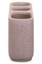 Canyon Large Natural Stone Effect Toothbrush Holder