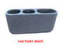 Canyon Large Grey Stone Effect Toothbrush Holder