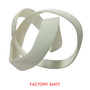 Prato Ivory Finish Knot Sculpture