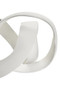 Prato Ivory Finish Knot Sculpture