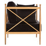 Novo Chair with Rose Gold Lattice Arms