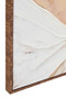 Astratto Textured Wall Art with Lady In The Straw Hat