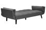 Valerie 3 Seat Dark Grey Sofa Bed