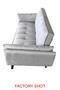 Valerie 3 Seat Light Grey Sofa Bed
