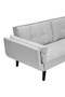 Valerie 3 Seat Light Grey Sofa Bed