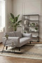 Valerie 3 Seat Light Grey Sofa Bed