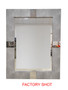 Cardona Grey Shagreen Effect Wall Mirror