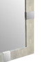Cardona Grey Shagreen Effect Wall Mirror