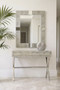 Cardona Grey Shagreen Effect Wall Mirror