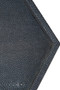 Cardona Set Of Two Hexagonal Blue Shagreen Effect Trays