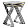 Cardona Nest of Three Shagreen Effect Tables