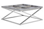 Cardona Grey Shagreen Effect Tray Coffee Table