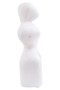 Savio White Marble Abstract Sculpture