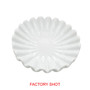 Savio White Fluted Marble Trinket Bowl