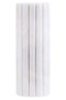 Savio White Fluted Marble Vase