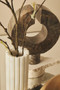 Savio White Fluted Marble Vase