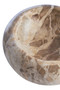 Santino Chocolate Marble Trinket Bowl