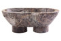 Fazio Forest Green Marble Pedestal Bowl