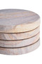 Pietra Set of Four Rainbow Sandstone Coasters