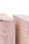 Pietra Set of Two Rainbow Sandstone Bookends