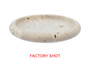 Tibor Travertine Round Tray